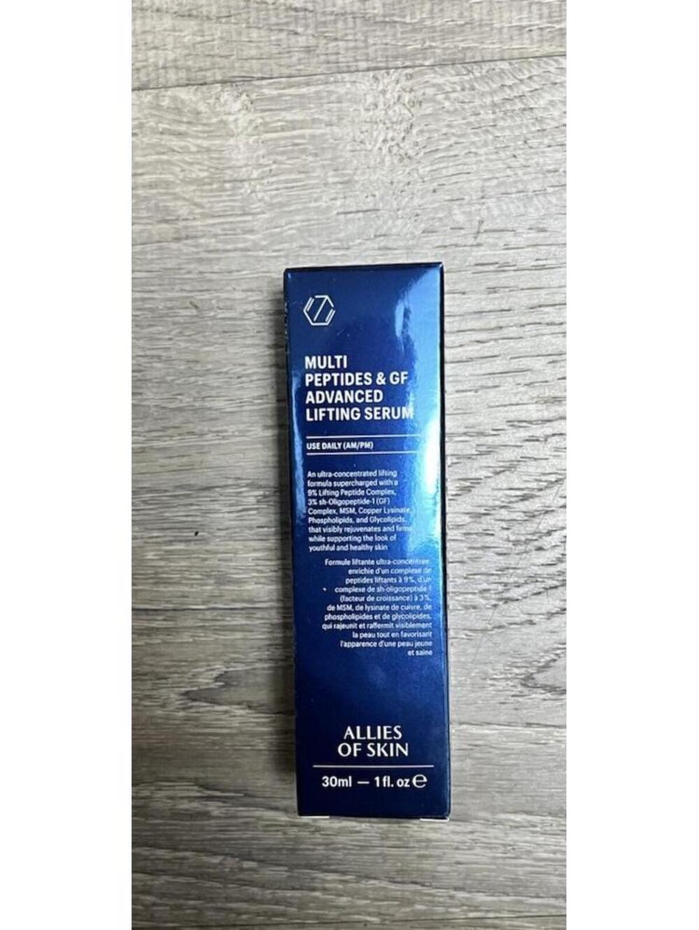 Allies of Skin Multi Peptides and GF Advanced Lifting Serum 1oz